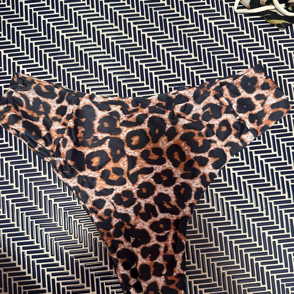 Leopard Print Bikini Bottom